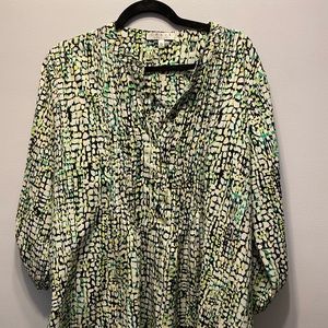 Chaus New York Sheer Blouse XL